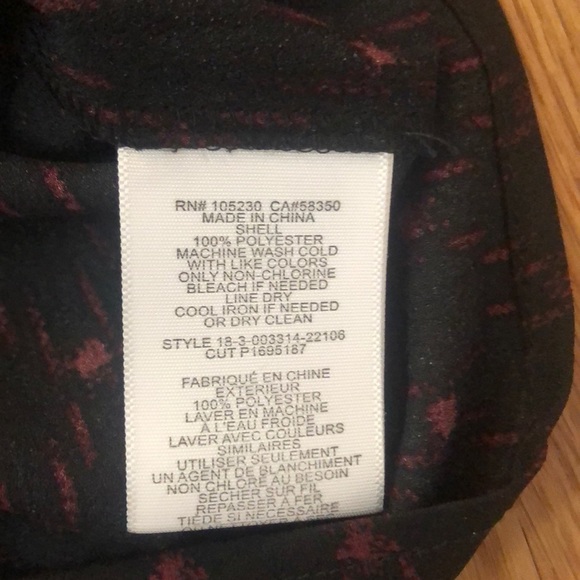 Joie Gloria Printed Splitneck Blouse - Picture 6 of 7